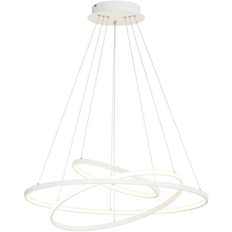 Lucande LED 'Ezana' in Bianco da Metallo