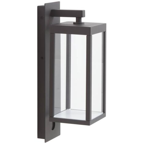 Lucande LED 'Ferdinand' in Grigio da Alluminio