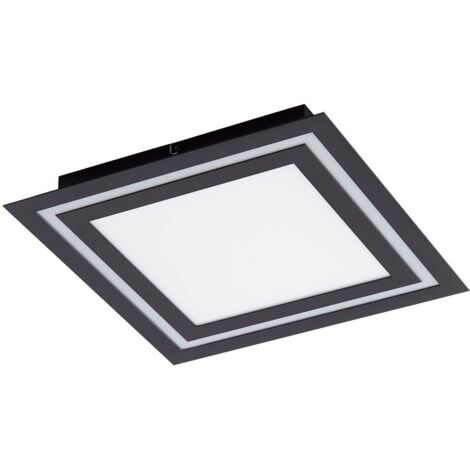 Lucande LED 'Leicy' in Nero da Metallo
