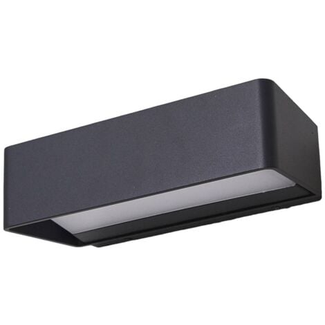 Lucande LED 'Midvig' in Nero da Alluminio