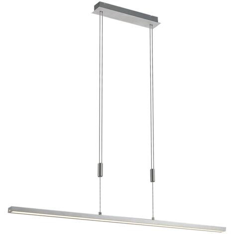 Lucande LED 'Myron' in Grigio da Alluminio