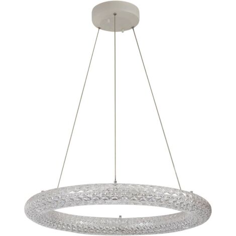 Lucande LED 'Tumata' in Trasparente da Plastica