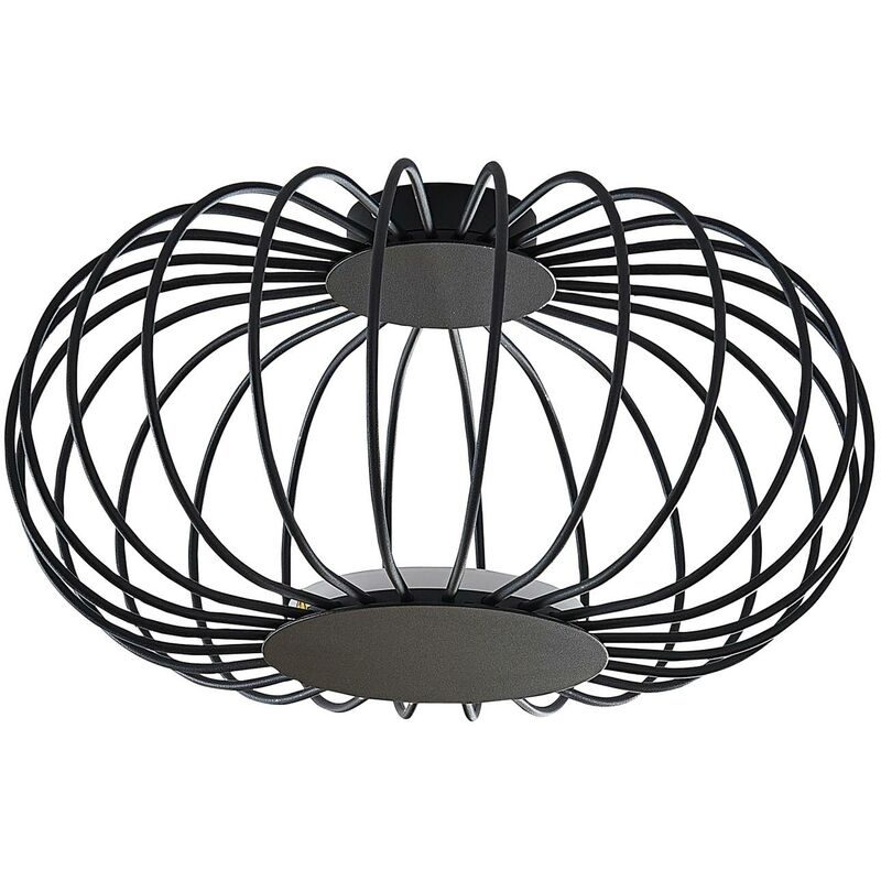 

Lusine lámpara LED de techo en negro - Lucande