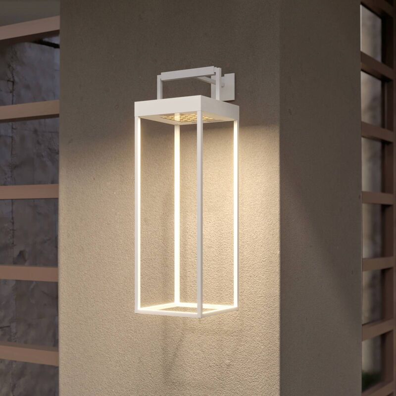 

Lynzy lámpara LED solar, blanco, 58,3 cm - Lucande