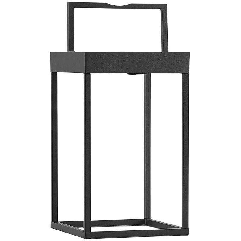 

Lynzy lámpara LED solar, negro, 38,3 cm - Lucande