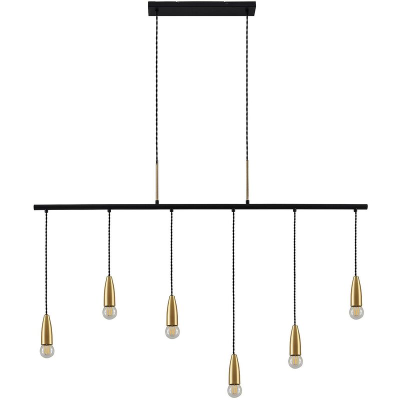 

Carlea lámpara colgante, 6 luces - Lucande