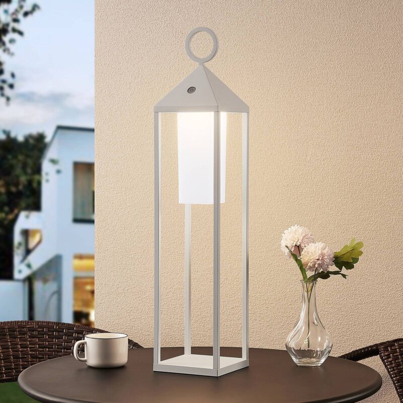 

Miluma farol LED exterior, 64 cm, blanco - Lucande