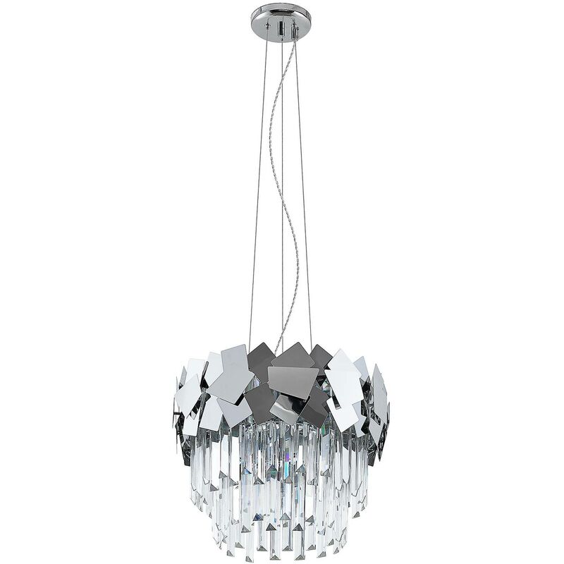 

Miraia lámpara colgante de cristal, espejo - Lucande