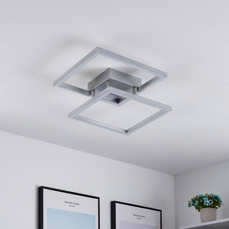 

Muir plafón LED, cuadrados - Lucande