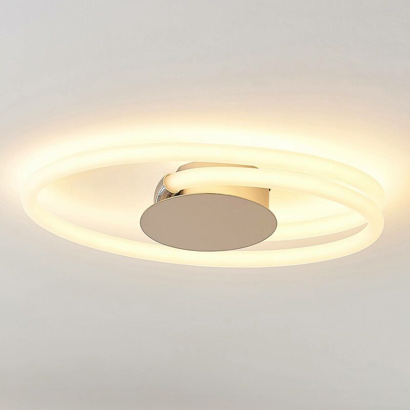 

Ovala lámpara LED de techo, 53 cm - Lucande