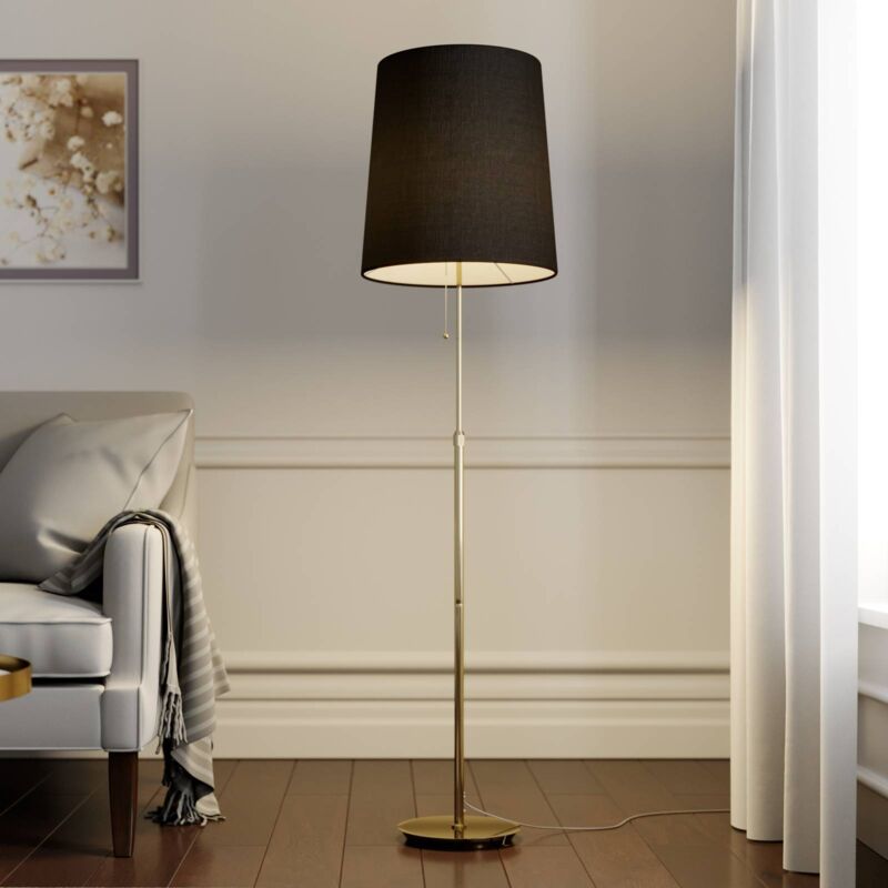 

Pordis lámpara de pie, 155 cm, latón-oro - Lucande