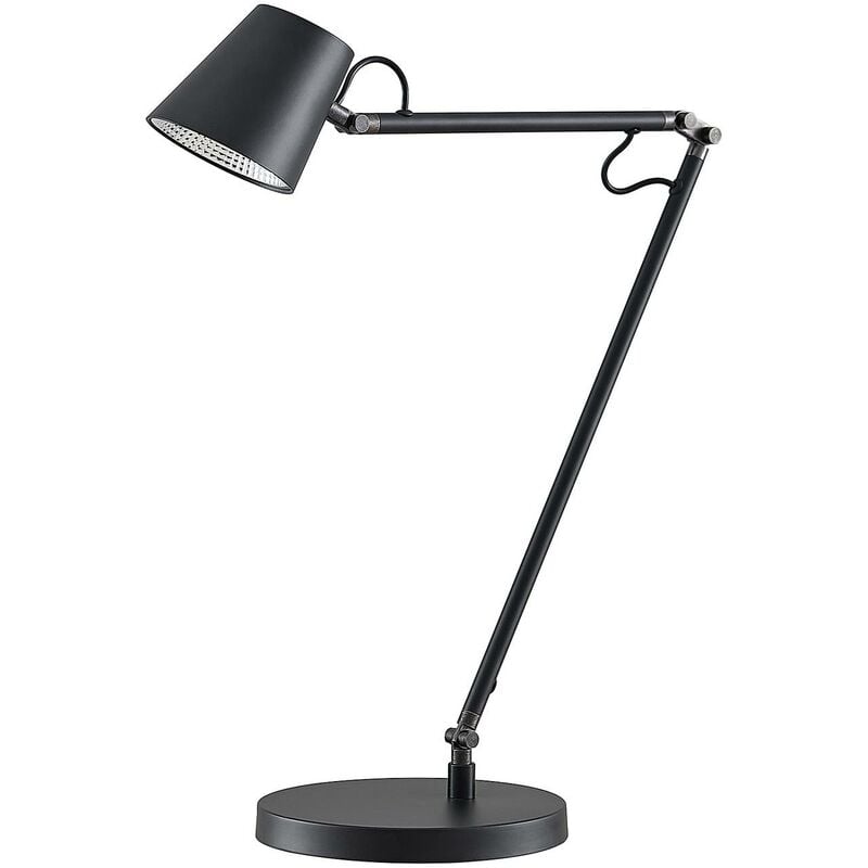 

Tarris lámpara de mesa LED, negro - Lucande
