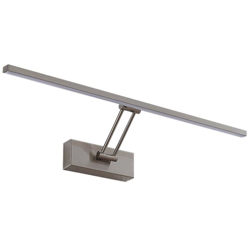 

Thibaud lámpara LED cuadros níquel 51,4 cm - Lucande