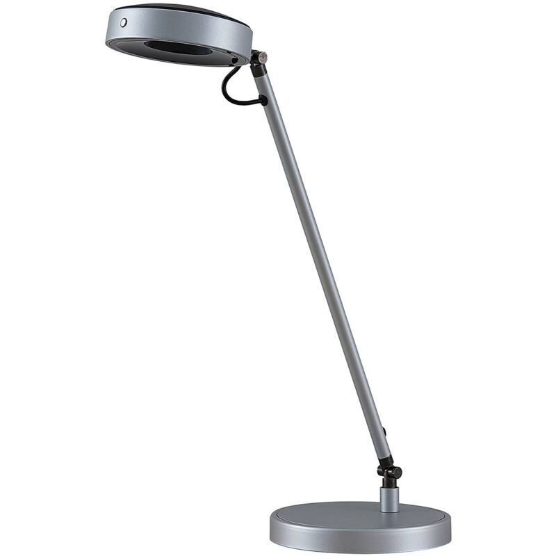 

Vilana lámpara de mesa LED, plata - Lucande