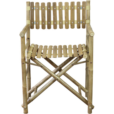 LUCAS - poltrona regista in bamboo