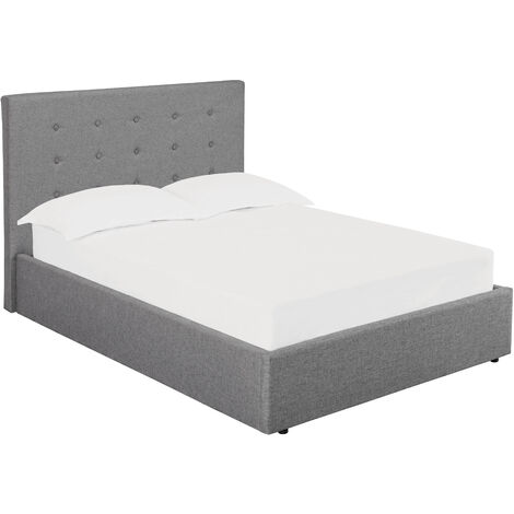LPD FURNITURE Lucca 5.0 Kingsize Bed Grey