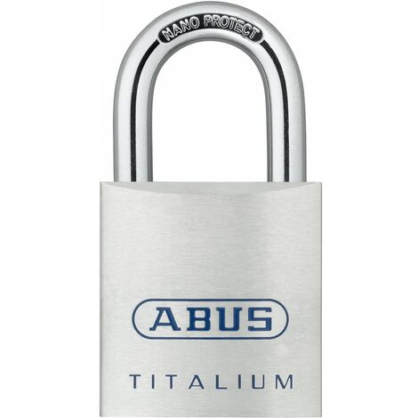 Abus - Lucchetto monoblocco in ottone 82-70 mm