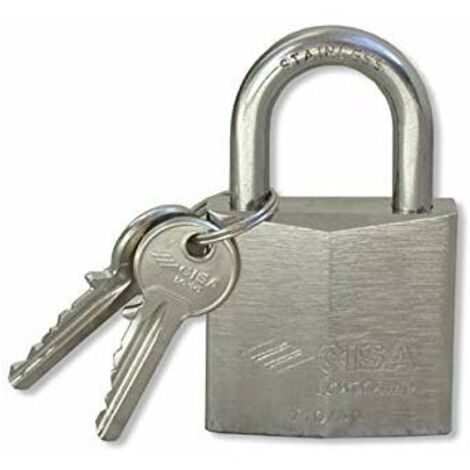 LUCCHETTI CISA LOGOLINE INOX ART.21710 MM.30/40/50