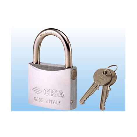 LUCCHETTI CISA RETTANGOLARI INOX ART.26050