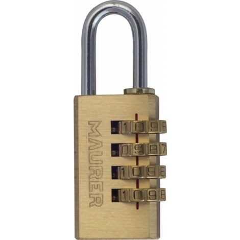 LUCCHETTO A COMBINAZIONE MAURER 40MM