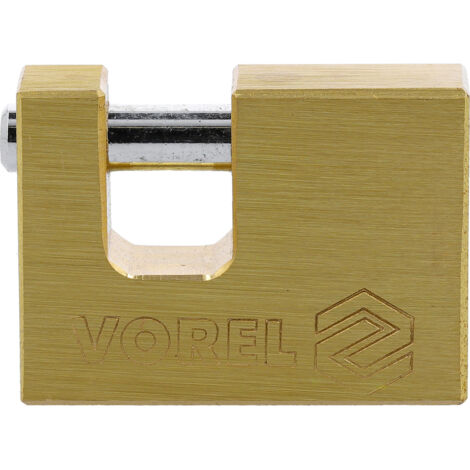 LUCCHETTO A SPILLA VOREL IN OTTONE 50mm 77210