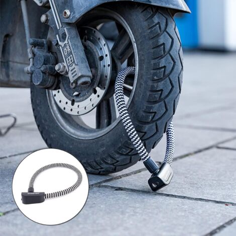 Lucchetto antifurto per bicicletta Lucchetto antifurto per bicicletta Lucchetto elettrico per auto Blocco del foro della serratura Protezione per biciclette, mountain bike, motociclette, porte scorrev
