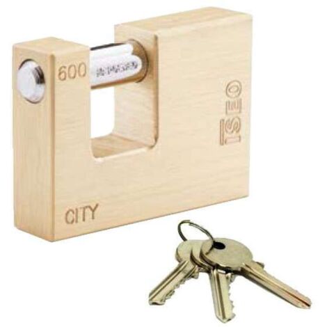 Lucchetto antiscasso - iseo - Misure: mm 50 - 6 pz