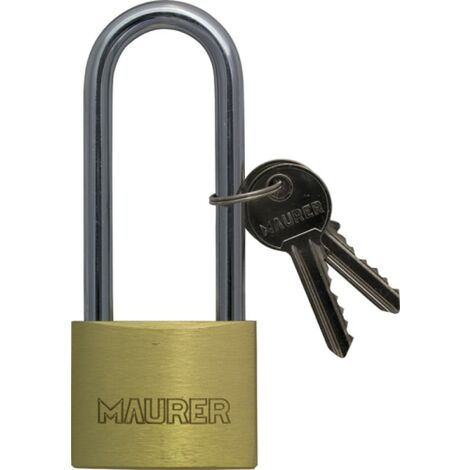 LUCCHETTO ARCO EXTRA LUNGO MAURER 50MM