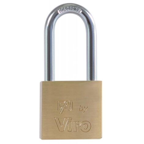 Lucchetto arco lungo fai by viro - Misure: mm 50 (art.555.49)