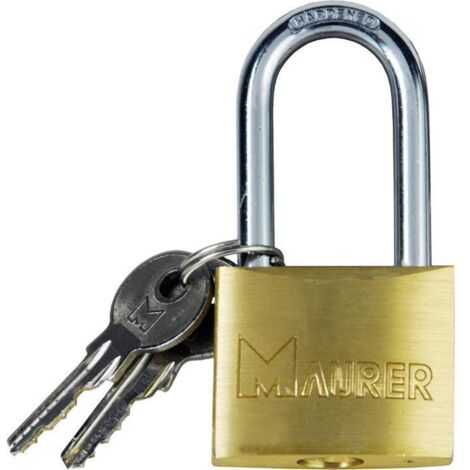 LUCCHETTO ARCO LUNGO MAURER 20MM