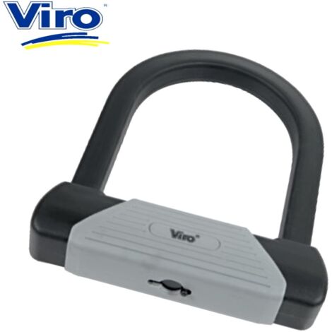 LUCCHETTO BICI/MOTO ARCO QUADRO IN ACCIAIO TEMPRATO SEZIONE 19 MM
