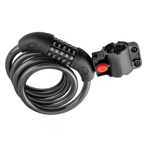 LUCCHETTO BICICLETTA CAVO C/CODICE