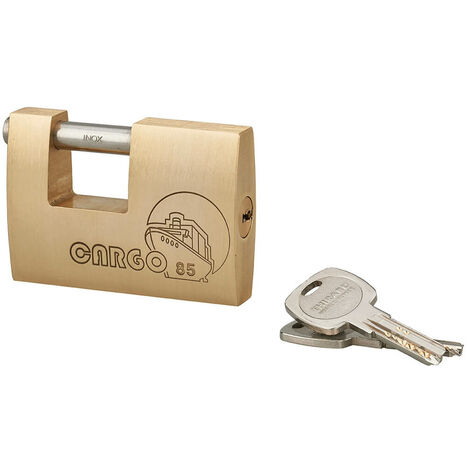 Lucchetto di sicurezza Abus serie 85 per chiave passe-partout - Universale  2 chiavi - 50mm 