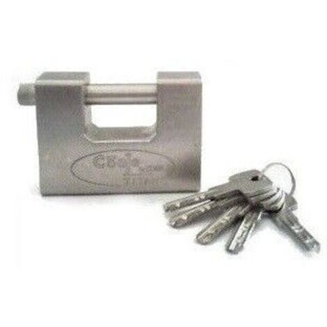 Lucchetto catenaccio blindato titan 74 mm 4 Chiavi