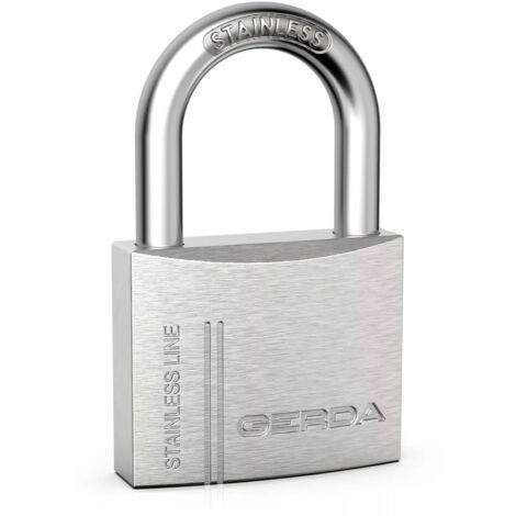LUCCHETTO CON ARCO IN ACCIAIO INOX KNP S30 - MP KLO 62879