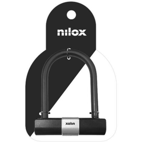Lucchetto con chiave Nilox NXPLSHAPELOCK