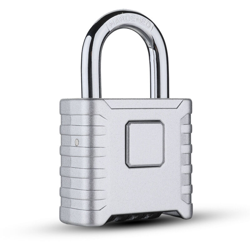 Lucchetto con combinazione a 4 cifre per esterni, resistente alle intemperie, a prova di errore, codice nascosto, per