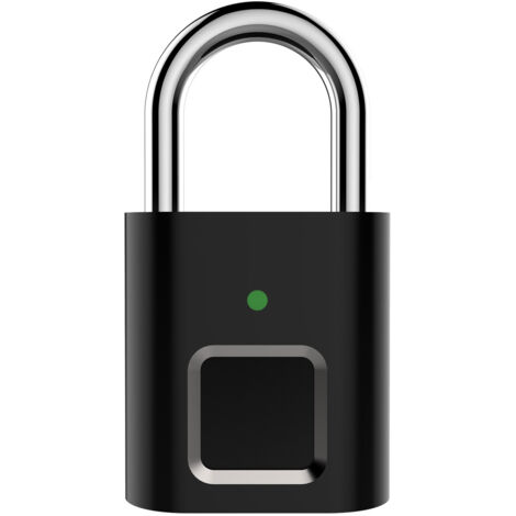 Lucchetto con impronta digitale per lucchetto con impronta digitale senza chiave intelligente in lega di zinco per lucchetto con impronta digitale senza chiave intelligente Lucchetto biometrico imperm