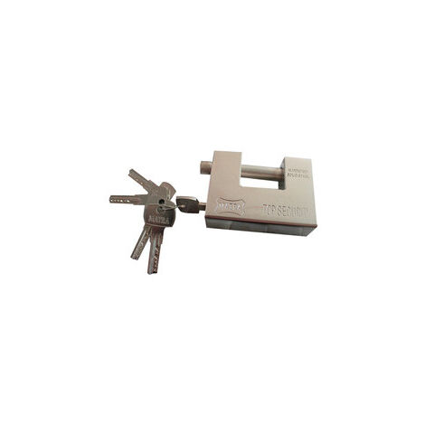 LUCCHETTO CORAZZATO MONOBLOCCO MATRA 74 MM- 1,0 pz