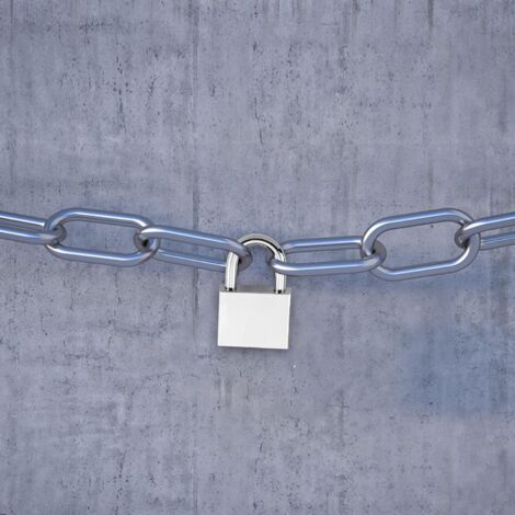 Lucchetto di sicurezza ad alta resistenza da 40 mm - Impermeabile e antiruggine per esterni [4 chiavi] - Acciaio legato ad alta resistenza per magazzini, container, capannoni, garage, recinzioni, arma