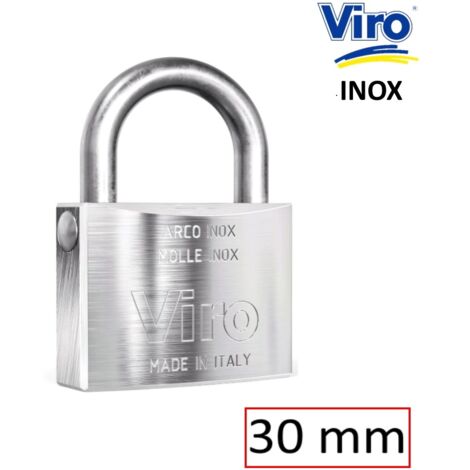 LUCCHETTO FAI BY VIRO INOX "MARE" MM 30