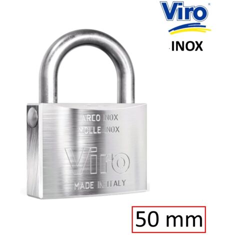 LUCCHETTO FAI BY VIRO INOX "MARE" MM 50