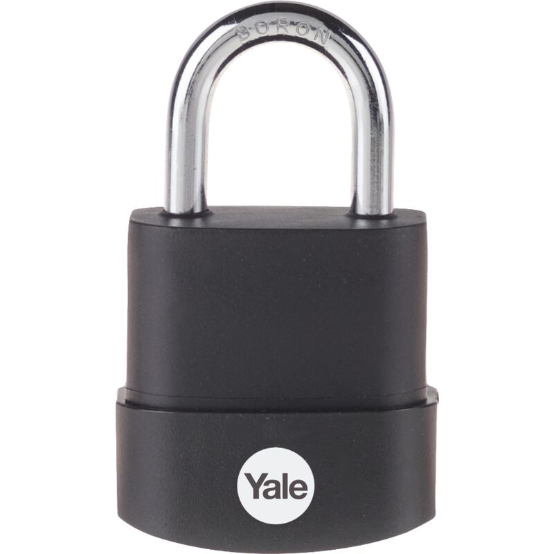 Yale - Lucchetto di massima sicurezza resistente agli agenti atmosferici Y227B/45/122/1 corpo 45mm, arco in acciao al boro, 3 chiavi