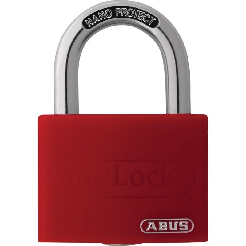 Alluminio Lucchetto T65Al Rosso 40