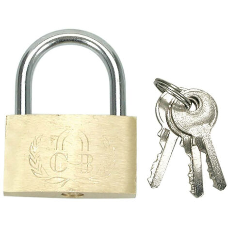 LUCCHETTO IN OTTONE 60MM 90-60 - W-77600