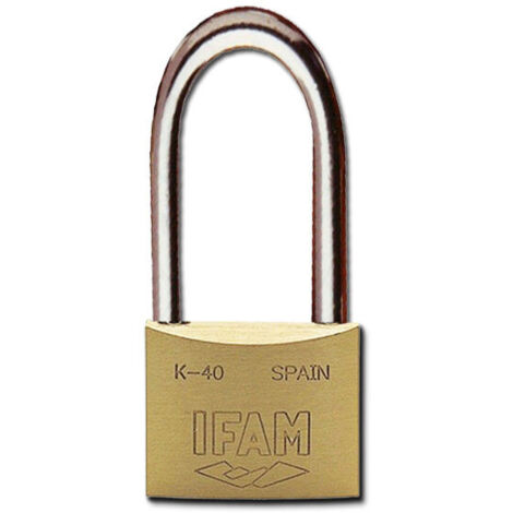 Lucchetto In Ottone Kasp 125 - 40x63 Mm, Arco Lungo, Chiave Unica, Sicurezza Premium - Foto 8