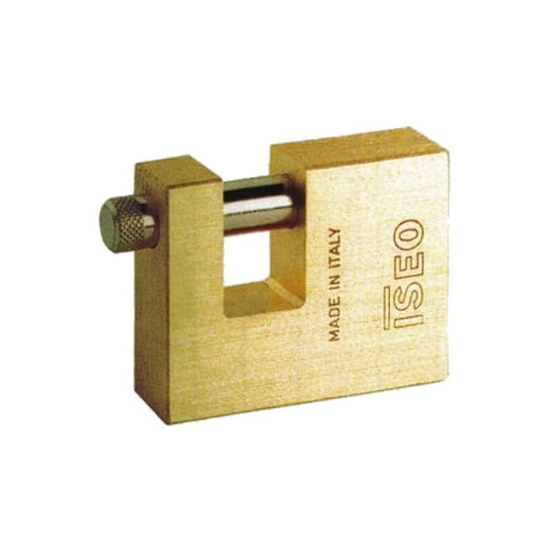 Lucchetto in ottone massiccio con arco in acciaio