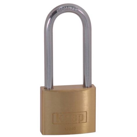 Lucchetto kasp k12040l55d ottone 40x55 mm resistente