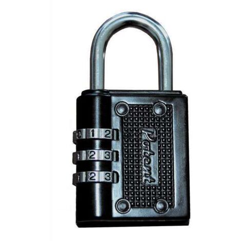 Lucchetto Con Combinazione Meccanica Placcata A 8 Cifre Silver 40 Mm/7