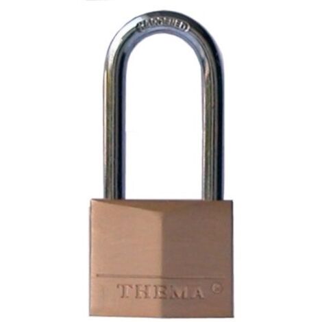 LUCCHETTO OTTONE SFA.ARCO LUNGO MM 30 SET 5 PEZZI - SPS